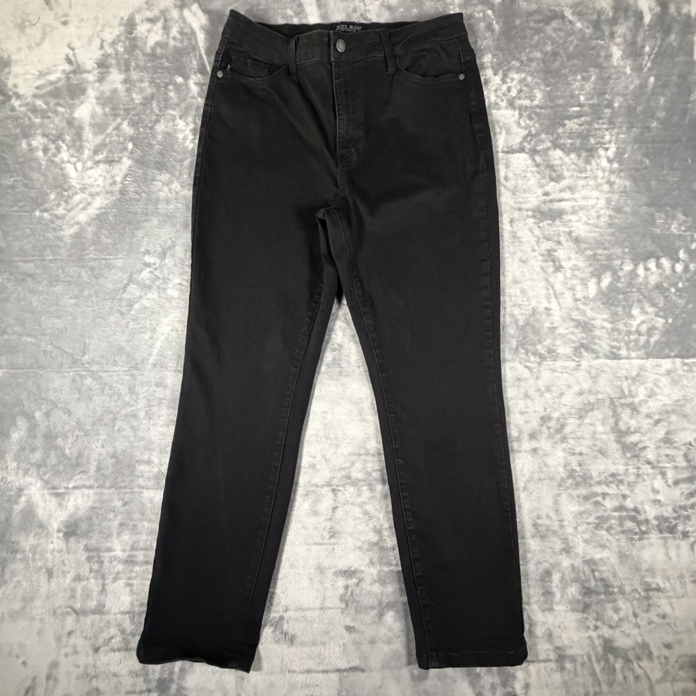 Judy‎ Blue Jeans Women's 15/32 Black Boyfriend Fit Stretch Charcoal JB88175BK